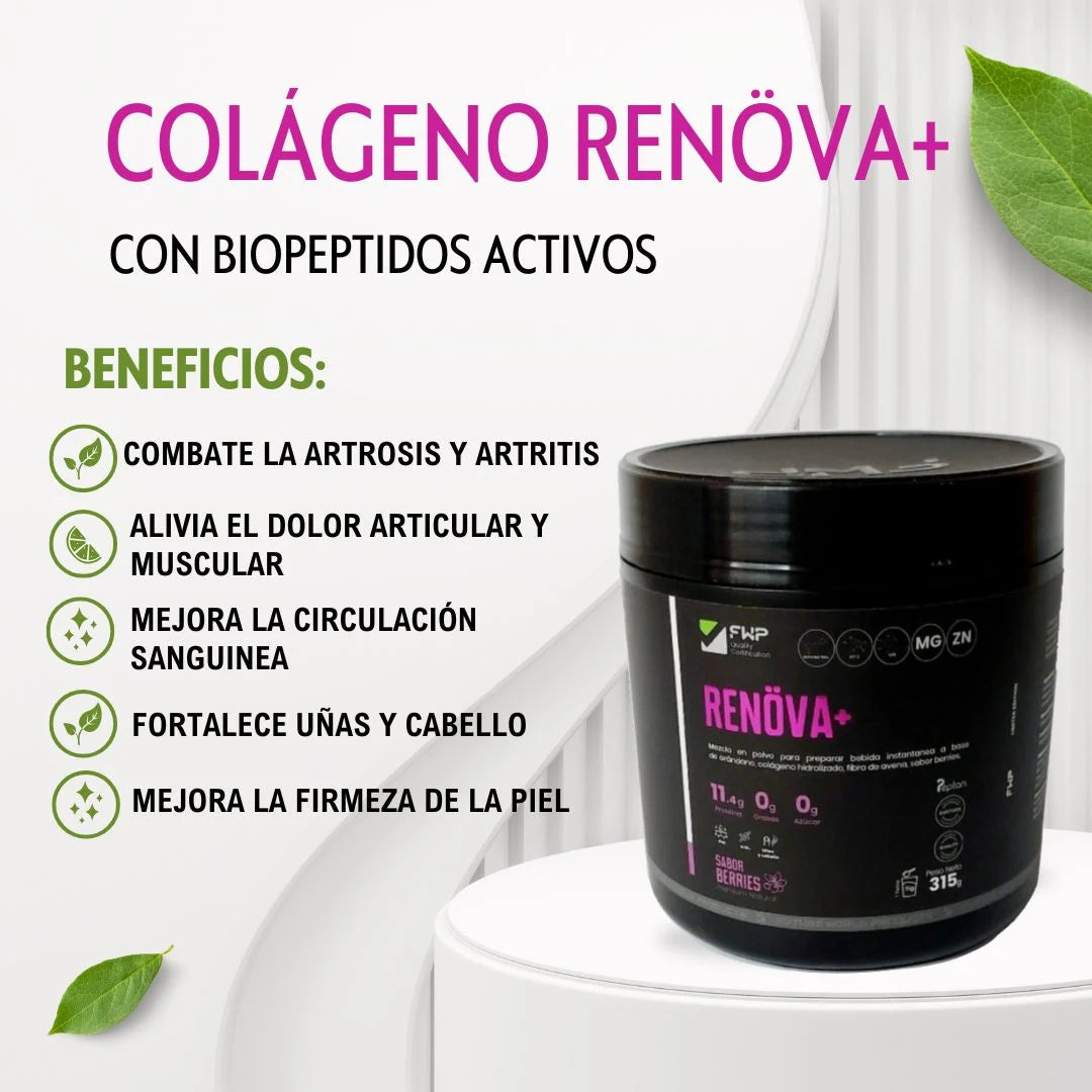 COLAGENO RENOVA+ (con Biopeptidos activos)